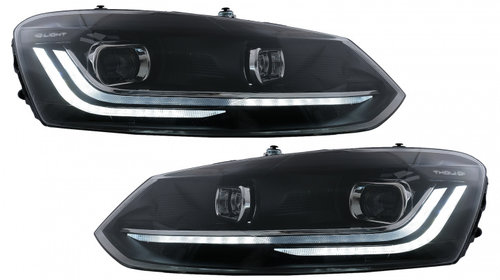 Faruri LED compatibil cu VW Polo 6R 6C (2010-