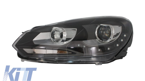 Faruri LED Dayline compatibil cu VW Golf 6 VI (2008-2013) GTI Look