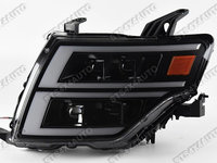 FARURI LED DAYLINE CU DYNAMIC SEMNALIZARE MITSUBISHI PAJERO 2007-2021 BK [V2]