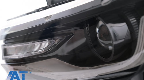 Faruri LED DRL compatibil cu Chevrolet Camaro (2014-2015) cu Semnal Dinamic Conversie la 2016+
