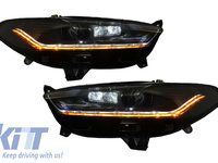 Faruri LED DRL compatibil cu FORD Mondeo MK5 (2013-2016) Semnalizare Secventiala