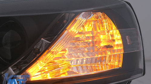Faruri LED DRL compatibil cu Opel Astra G (09.1997-02.2004) Negru