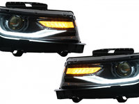 Faruri LED DRL cu Semnal Dinamic Conversie la 2016+ Tuning Chevrolet HLCHECAMARO