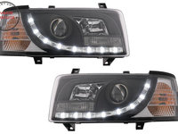 Faruri LED DRL VW Transporter T4 (1990-2003) Negru