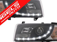 Faruri LED DRL VW Transporter T4 (1990-2003) Negru