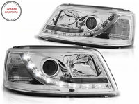 Faruri LED DRL VW Transporter T5 (04.2003-08.2009) Crom- livrare gratuita