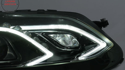 Faruri LED Mercedes E-Class W212 (2009-2012) Facelift Design- livrare gratuita