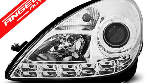 Faruri LED Mercedes SLK R171 2004-2011 Crom