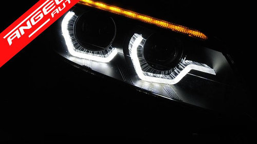 Faruri LED Negru BMW Z4 E89 2009-2013 Negru AFS Xenon