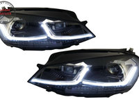 Faruri LED VW Golf 7 VII (2012-2017) Facelift G7.5 R Line Look cu Semnal Dinamic- livrare gratuita