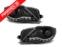 Faruri LED VW Passat CC 2008-2012 Negru