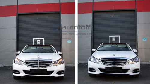 Faruri LED Xenon compatibile cu Mercedes E-Class W212 (2013-2016) Facelift Design