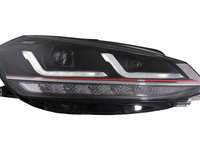 Faruri LEDriving Osram Full LED compatibil cu VW Golf 7.5 VII Facelift (2017-2020) GTI pentru halogen cu Semnal Dinamic