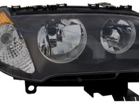 Faruri NOI BMW X3 E83, model 2004-2011, fundal negru, cu motor de reglaj.