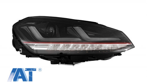 Faruri Osram Full LED compatibil cu VW Golf 7 VII (2012-2017) Rosu GTI LEDriving penrtu Halogen