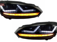 Faruri Osram LED VW Golf 6 VI (2008-2012) GTI Rosu LEDriving Semnal Dinamic- livrare gratuita