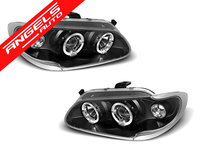 Faruri RENAULT MEGANE / SCENIC 96-99 ANGEL EYES Negru