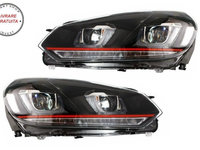 Faruri si Stopuri Full LED VW Golf 6 VI (2008-2013) R20 U Design cu Semnal LED Din- livrare gratuita