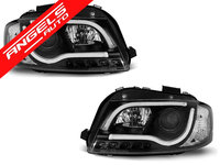 Faruri TUBE LIGHT DRL AUDI A3 8P 2003-2008 Black