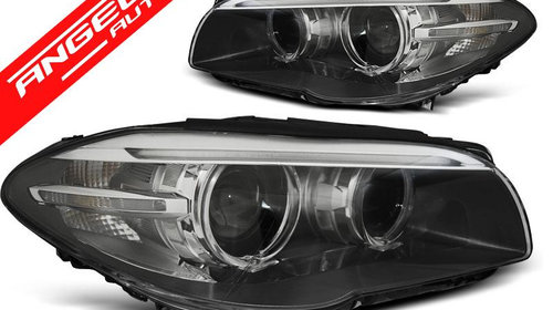 Faruri XENON Faruri ANGEL EYES LED DRL Negru 