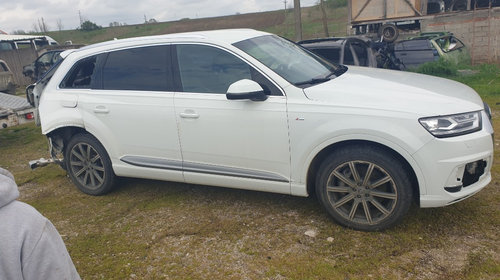 Fata completa Audi Q7 4M 3.0 TDI 2016 2017 2018 bara fata ,capota ,faruri ,aripi ,trager complet