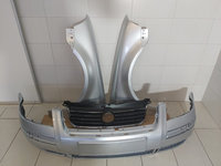 Fata Completa Bara + Aripa + Grila Radiator Fata VW Passat B5.5 2000 2001 2002 2003 2004 LA7W Gri