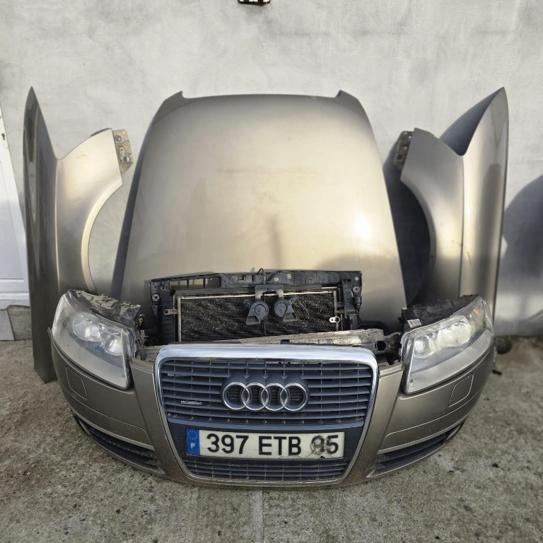 Fata completa, bot complet, bara fata ,capota ,aripi ,trager, radiator ,far, Audi a6 c6 3.0