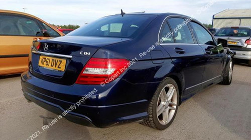 Fata completa CU DEFECT. FARURI CU XENON Mercedes-Benz C-Class W204/S204/C204 [facelift] [2011 - 2015] Sedan 4-usi C220  CDi BlueEfficiency 7G-Tronic Plus (170 hp)