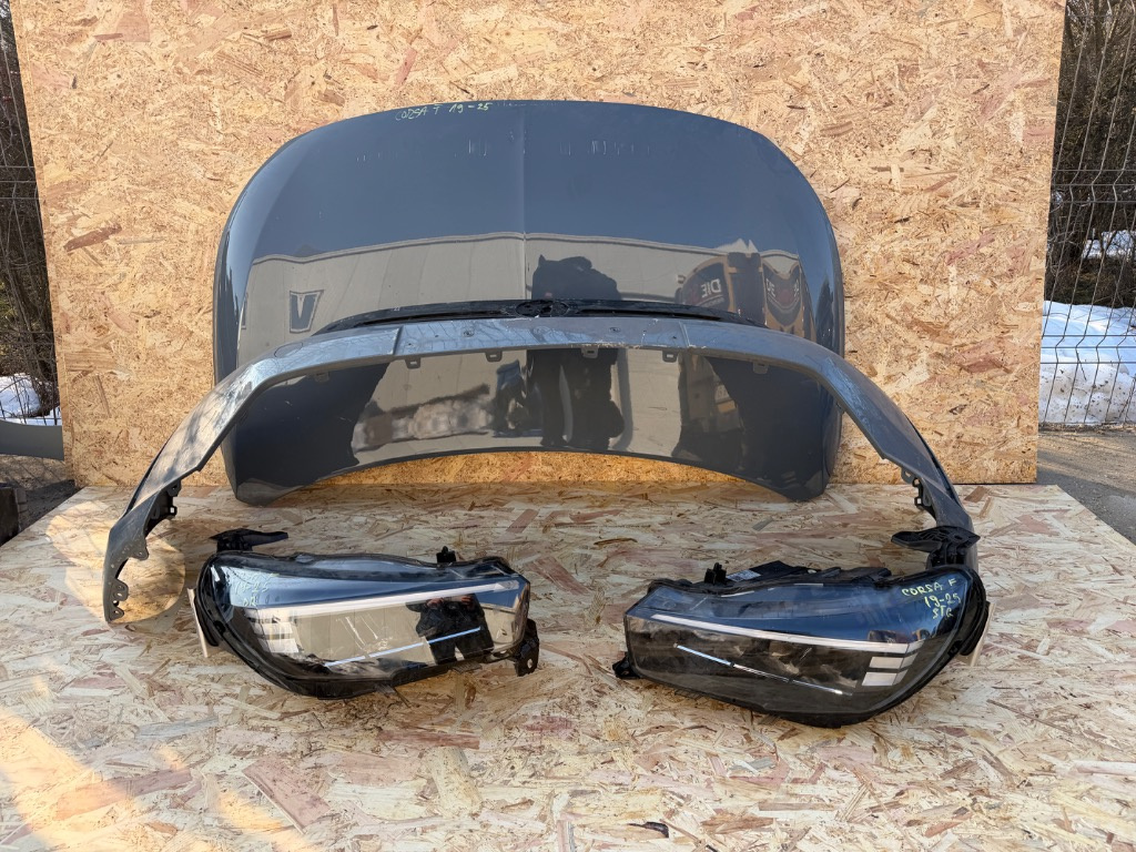 Fata completa: Far stanga / far dreapta / bara fata / capota Opel Corsa F Facelift 2023/2023/2025/2026