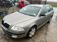 Fata usa fata stanga Skoda Octavia 2 [2004 - 2008] Combi wagon 5-usi 2.0 TDI DSG (136 hp) Dezmembrez Skoda Octavia 2 break 2.0 tdi 136cp cod motor AZV,cutie automata DSG cod KCU,culoare auriu LF8H