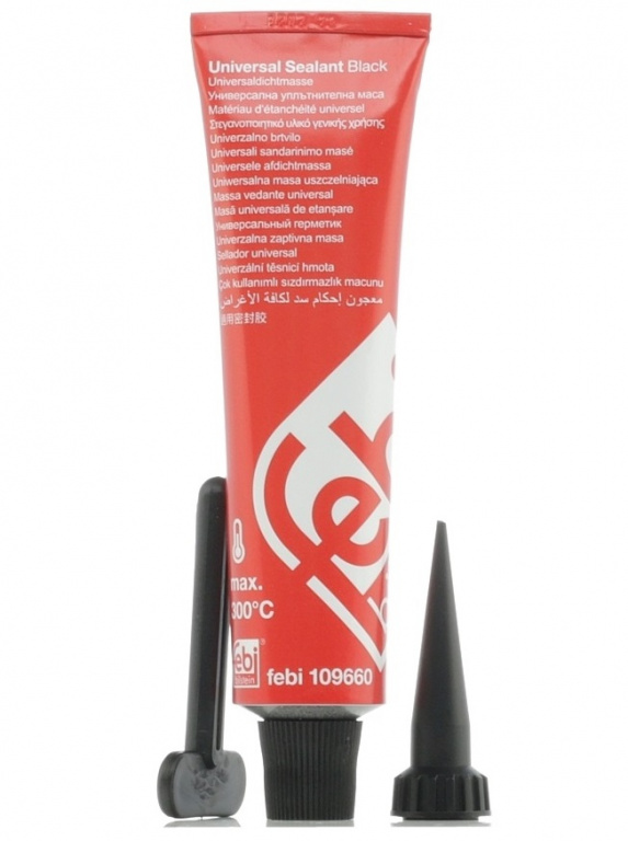 Febi Silicon Etansare -40°C +300°C Negru 7