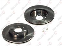 Ferodo set 2 discuri frana fata ventilate pt opel corsa c model cu abs