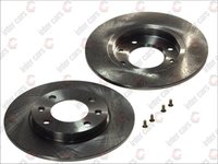 Ferodo set 2discuri frana spate pt peugeot 106, 206, 306