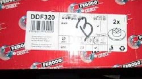 Ferodo set discuri fata r288mm pt audi A6