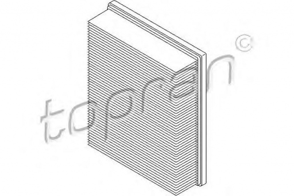 Filtru aer AUDI A4 Avant 8D5 B5 TOPRAN 107345