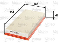 Filtru aer AUDI TT 8N3 VALEO 585009 PieseDeTop