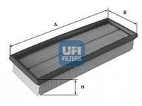 Filtru aer AUDI TT Roadster 8J9 UFI 30.187.00