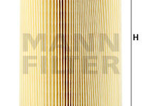 Filtru aer (C14114 MANN-FILTER) MERCEDES-BENZ