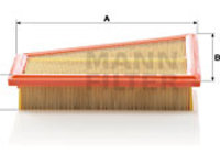 Filtru aer (C27125 MANN-FILTER) BMW,BMW (BRILLIANCE)