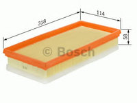 Filtru aer CITROËN C3 II (2009 - 2016) Bosch 1 457 433 160