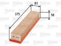 Filtru aer DACIA LOGAN EXPRESS FS VALEO 585003 PieseDeTop