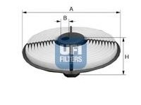 Filtru aer DAIHATSU SPORTRAK (F300), DAIHATSU SPORTRAK (F300) - UFI 27.197.00