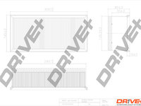 Filtru aer (DP1110100197 DRIVE) TOYOTA