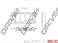 Filtru aer Dr!ve+ DP1110.10.0098