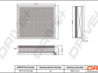 Filtru aer Dr!ve+ DP1110.10.0129