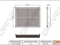 Filtru aer Dr!ve+ DP1110.10.0206