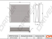 Filtru aer Dr!ve+ DP1110.10.0221