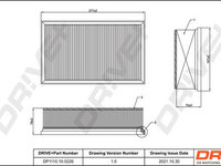 Filtru aer Dr!ve+ DP1110.10.0226