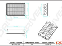 Filtru aer Dr!ve+ DP1110.10.0520