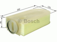 Filtru aer F 026 400 133 BOSCH pentru Mercedes-benz Cls Mercedes-benz C-class Mercedes-benz E-class Mercedes-benz Glk-class